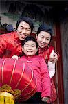 Family Celebrates Chinese New Year