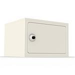 Safe box with white background image with hi-res rendered artwork that could be used for any graphic design.