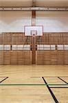 View from center court in old gymhall