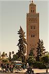 Koutoubia Mosque, Marrakech, Morocco, Africa