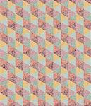 Seamless geometric vector pattern. Colorful texture background