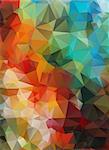 Polygonal background. Composition with triangles geometric shapes. vector