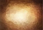 Abstract triangle  brown background for web design