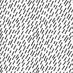 Hand drawn seamless indigo rain texture, vector illustration