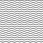 Hand drawn seamless indigo irregular wave line texture, vector illustration