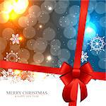 Abstract Beauty Christmas and New Year Background. Vector Illustration. EPS10