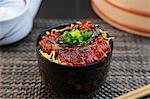 Hitsumabushi (Grilled eel on the rice)