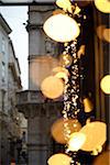 Close-up of Fairy Lights, Vienna, Austria