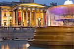 National Gallery on Trafalgar Square, London, England, United Kingdom, Europe