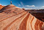 The Fire Wave, Valley of Fire State Park, Nevada, United States of America, North America