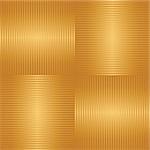 Abstract golden striped seamless background. Vector illustration