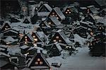 Shirakawa-go village under the snow, Gifu Prefecture, Japan