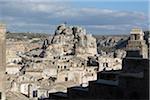 Santa Maria de Idris is one of the oldest rock churches in Matera, entirely excavated in the limestone, Matera, Basilicata, Italy