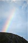 Rainbow over Hohneck Mountain, Vosges Mountains, Alsace, France