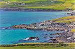 Irish landscape. Coastline atlantic ocean coast scenery