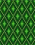 Seamless knitwear pattern