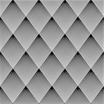 Seamless diamonds pattern. Geometric texture. Vector art.