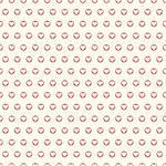 detailed illustration of a seamless heart dots pattern, eps10 vector