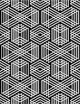 Seamless geometric pattern. Vector art.