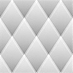 Seamless diamonds pattern. Vector art.