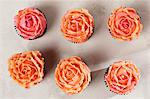 Rose cupcakes