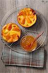 Apricot tartlets