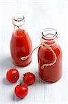 Homemade tomato puree