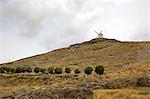 Overview of the field  around Consuegra, Toledo, Spain, Europe