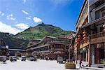 Old town of Songpan (Sunqu), Ngawa Tibetan and Qiang Autonomous Prefecture, Suchuan Province, PRC