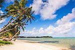 White sands of Muri Beach, Muri, Rarotonga, Cook Islands, South Pacific, Pacific