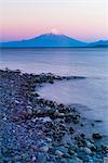 Osorno Volcano (Volcan Osorno) and Llanquihue Lake, Puerto Varas, Chile Lake District, Chile, South America