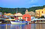 Gaios Harbour, Paxos, The Ionian Islands, Greek Islands, Greece, Europe