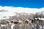 Verbier ski resort, Valais, Swiss Alps, Switzerland, Europe