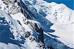 Mont Blanc, Mont Blanc Massif, Chamonix, Alps, France