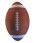 Digitally rendered illustration of an american football ball.