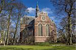 Nieuwe kerk church in the center of Groningen, Netherlands