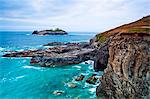 Godrevy Lighthouse, Cornwall, England, United Kingdom, Europe