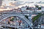 Dom Luis I Bridge, Porto, Portugal