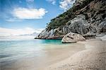 Coastline and rocky beach, Ogliastra, Sardinia, Italy