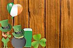 Picture for st patricks day with shamrock