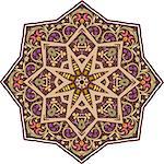 Mandala ethnic indian illustration design