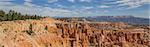 Panorama of the amphitheater in Bryce Canyon, Utah, USA