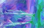 Background with Abstract Low Poly Geometrical Polygonal Colorful Pattern. Vector