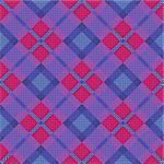 Seamless diagonal vector colorful pattern mainly in blue, pink and violet colors