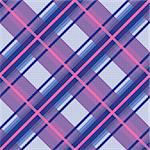 Seamless diagonal vector colorful pattern mainly in violet, blue and pink colors