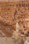 Close up of the amphitheater in Bryce Canyon National Park, Utah, USA