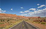 Highway 12 south of Torrey and Capitol Reef in Utah, USA