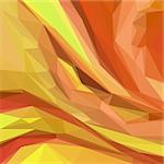 Background with Abstract Low Poly Polygonal Geometrical Pattern.