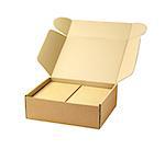 Cardboard Package Boxes on White Background