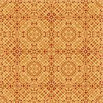 Seamless Background, Abstract Brown and Yellow Pattern